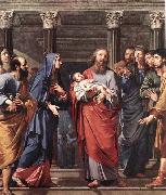 Philippe de Champaigne The Presentation of the Temple oil painting on canvas